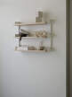 Tea Shelf, oak/white