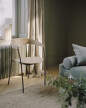Missing Armchair, lacquered oak