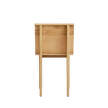 Brutus Slim Dining Chair, natural oak