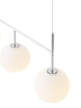 TR Bulb Suspension Frame, polished steel