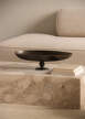 Plinth Lounge Table Low, Kunis Breccia sand