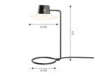 Stolní lampa AJ Oxford Tall