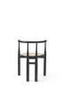 Bukowski Chair French Cane, black