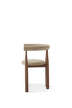 Bukowski Chair Fully Upholstered, walnut/Megan 026