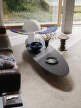 Elliptical Table ETR, black