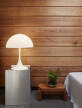Panthella 400 Table Lamp, white opal acryl
