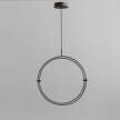 Maru Pendant Ø60, burned black