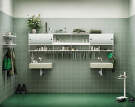 String Bathroom Shelving Set
