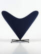 Heart Cone Chair, Volo night blue