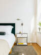 USM Haller M54 Bedside Table, pure white