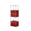 Policová sestava USM Haller M52, ruby red-1