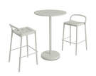 Linear Steel Counter Stool, grey