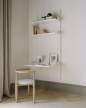 Study Shelf, white/white