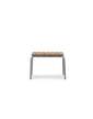 Vig Table 55 x 45 cm Robinia, grey