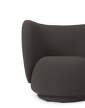 Rico Lounge Chair Grain, chocolate