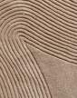 Zen Rug Shaped 300x400, dark beige