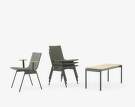 Ville AV33 Chair, bronze green