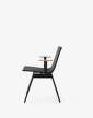 Ville AV33 Armchair, warm black