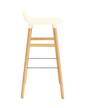 Form Bar Chair 75 cm Oak, cream/oak