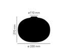 Glo-Ball Ceiling 1, white