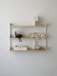 Tea Shelf, oak/white