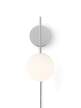 TR Bulb Suspended, polished steel