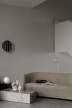 Plinth Lounge Table Low, Carrara