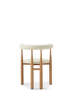 Bukowski Chair Fully Upholstered, oak/Lana 24