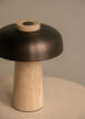 Reverse Portable Table Lamp, sand/bronzed