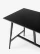 In Between SK26 Counter Table, black lacquered oak