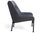 O2 Lounge Chair, soft grey textile