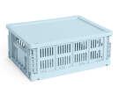 Colour Crate Lid Plastic Medium, soft blue