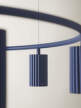 Donna Circle 100 Pendant, midnight blue
