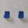 Bath Hooks, Set of 2, blue