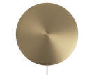 Reflection Wall Lamp, brass lacquered aluminium