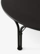 Thorvald SC109 Coffee Table Ø115, warm black