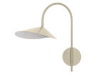 Arum Swivel Wall Lamp Hardwired, cashmere