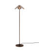 Wing Floor Lamp, bronzed aluminium