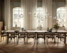 Merge Upholstered Dining Chair with Armrest