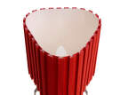 Canelé Table Lamp, tomato red