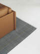 Seam Rug, blue tones