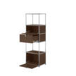Policová sestava USM Haller M52, brown-2