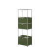 Policová sestava USM Haller M52, olive green-1