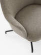 Křeslo Rely HW139, black Clay 9-1