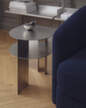 Rand Side Table, stainless steel