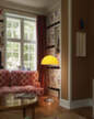 Panthella 500 Floor Lamp, original opal orange