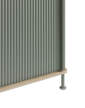 Enfold Sideboard 100x85, oak/dusty green