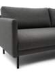 Rar 2-seater Sofa, dark grey