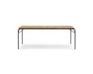 Vig Table 90 x 200 cm Robinia, dark green