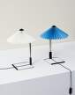 Matin 300 Table Lamp, mirror / placid blue